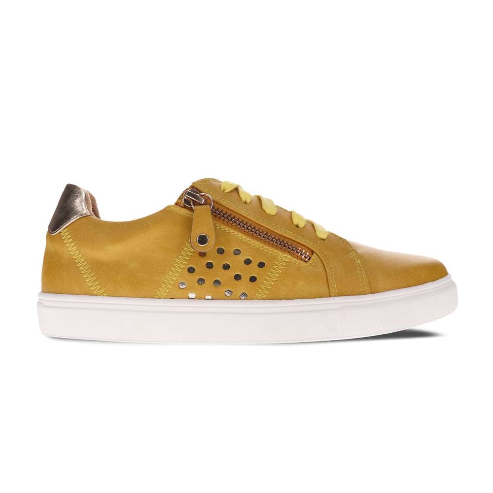 Clare Casual Sneaker - Yellow