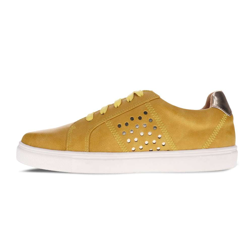 Clare Casual Sneaker - Yellow