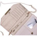 Clea Clutch Bag - Vanilla