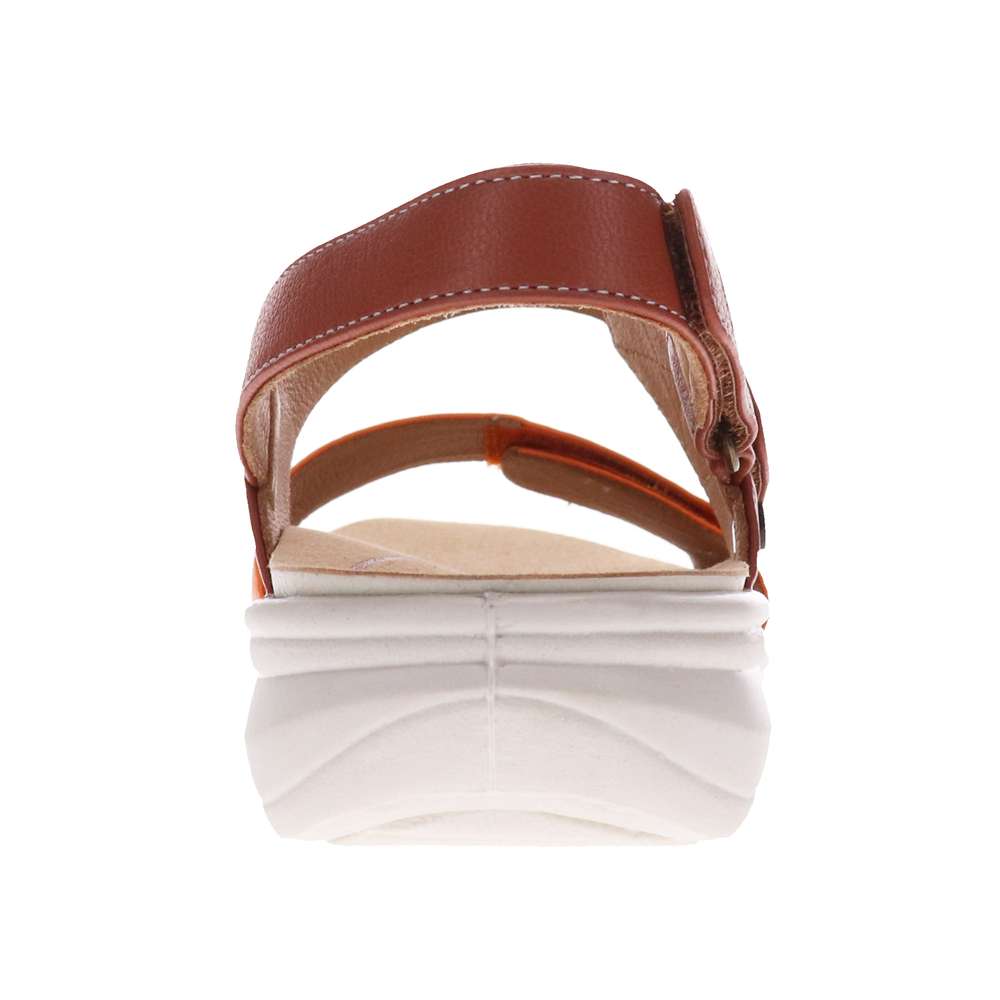 Como Adjustable Slingback Sandal - Rustic Orange