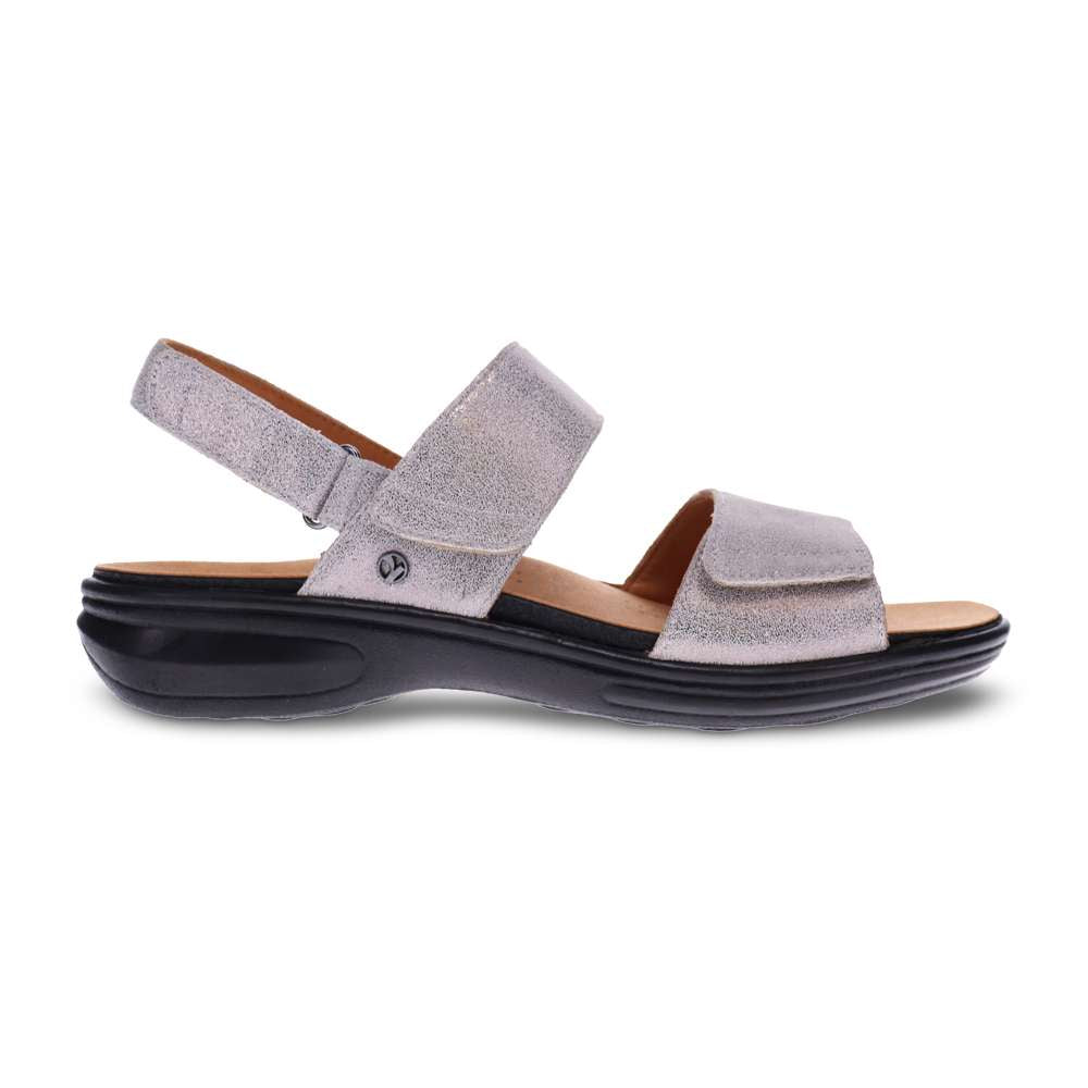 Como Adjustable Slingback Sandal - Gold Wash