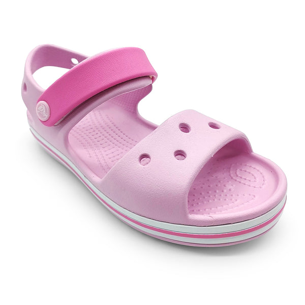 Crocs Kids 12856-6GD Crocband Sandal Ballerina Pink