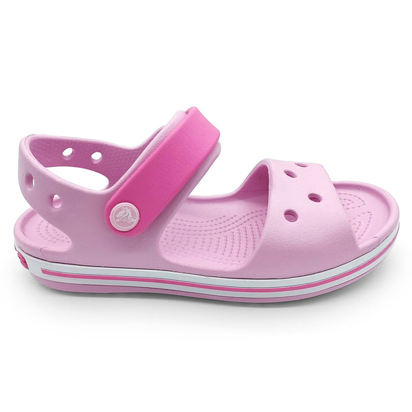 Crocs Kids 12856-6GD Crocband Sandal Ballerina Pink