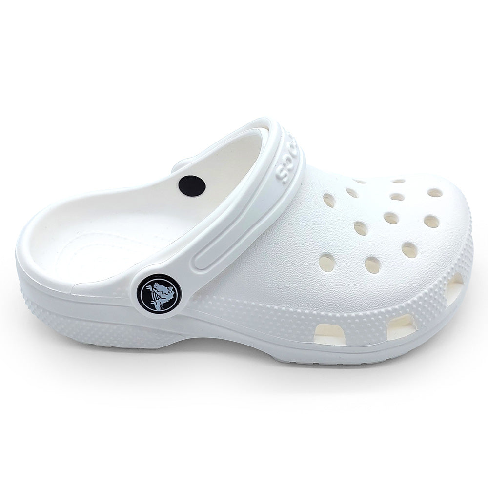 Crocs Kids 206991-100 Classic Clog White