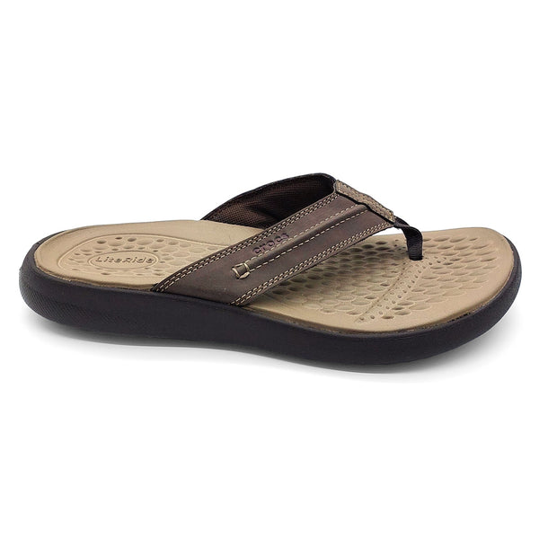 Crocs Men's 209332-206 Yukon Vista II Flip Espresso