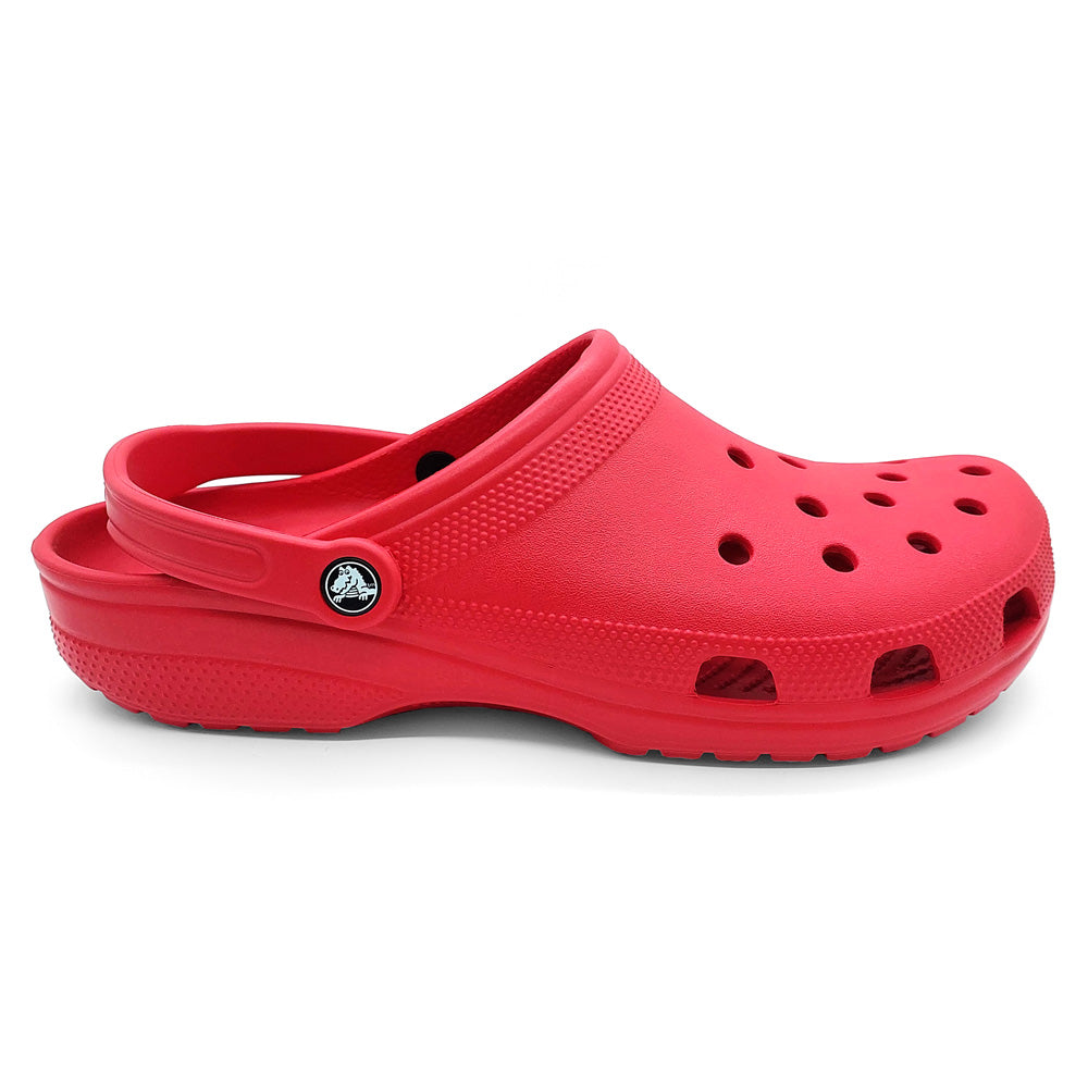 Crocs Unisex 10001-6WC Classic Clog Varsity Red