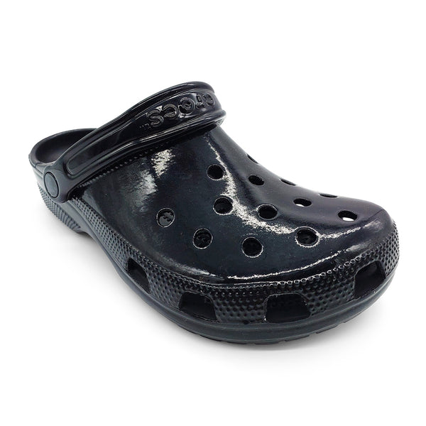 Crocs Women's 209609-001 Classic High Shine Clog Black