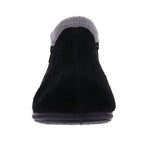 Dahlia Quilt Slipper - Black