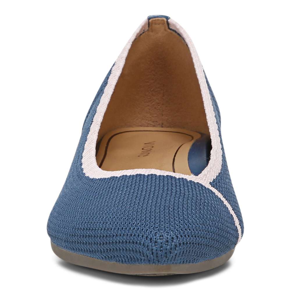 Dahlia Flat - Navy
