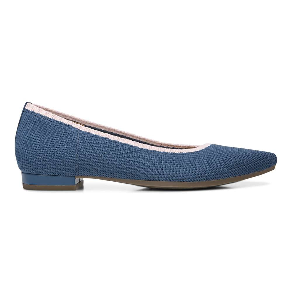 Dahlia Flat - Navy