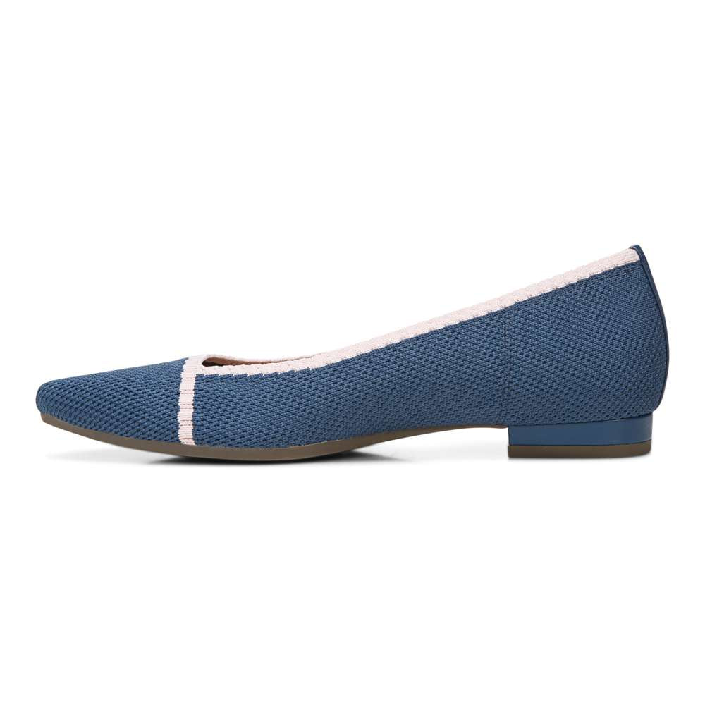 Dahlia Flat - Navy