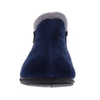 Dahlia Quilt Slipper - Royal Blue