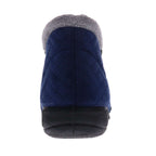 Dahlia Quilt Slipper - Royal Blue