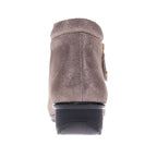 Damascus Wedged Boot - Champagne Angle