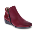 Damascus Wedged Boot - Cherry French/Lizard
