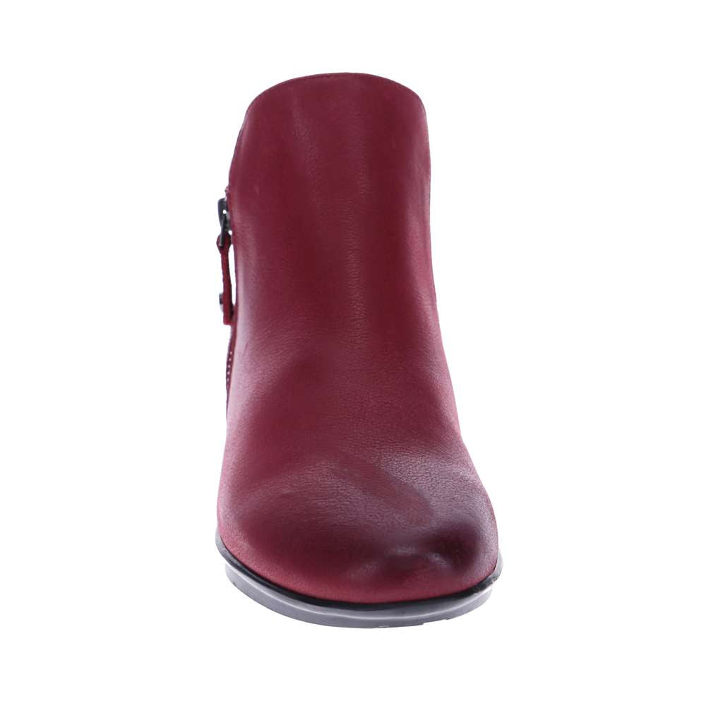 Damascus Wedged Boot - Cherry French/Lizard