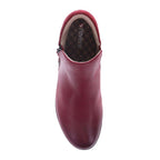 Damascus Wedged Boot - Cherry French/Lizard