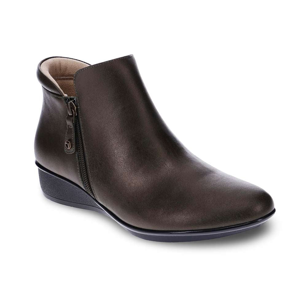Damascus Wedged Boot - Khaki