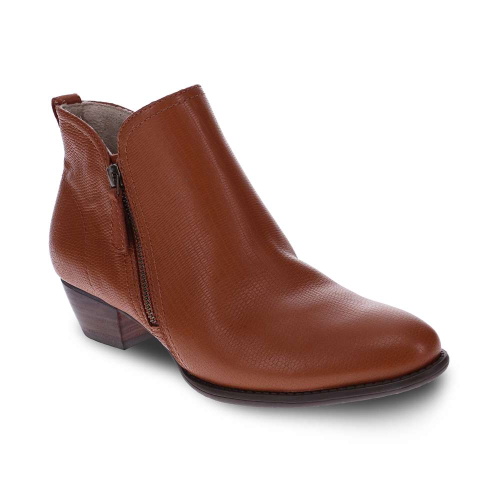 Delta Bootie - Cognac