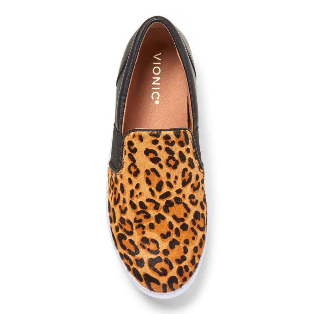 Demetra Slip-On Sneaker - Tan Leopard