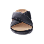 Denia Slide - Black French