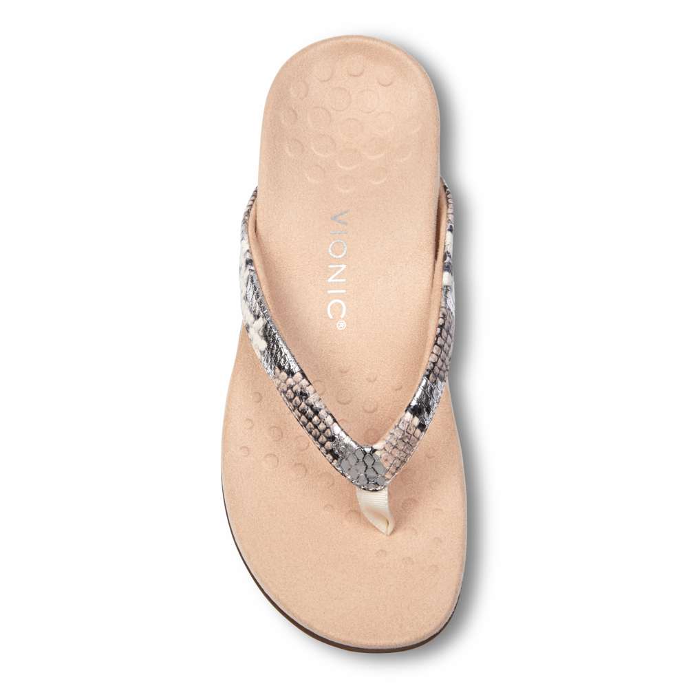 Dillon Toe Post Sandal - Boa Metallic