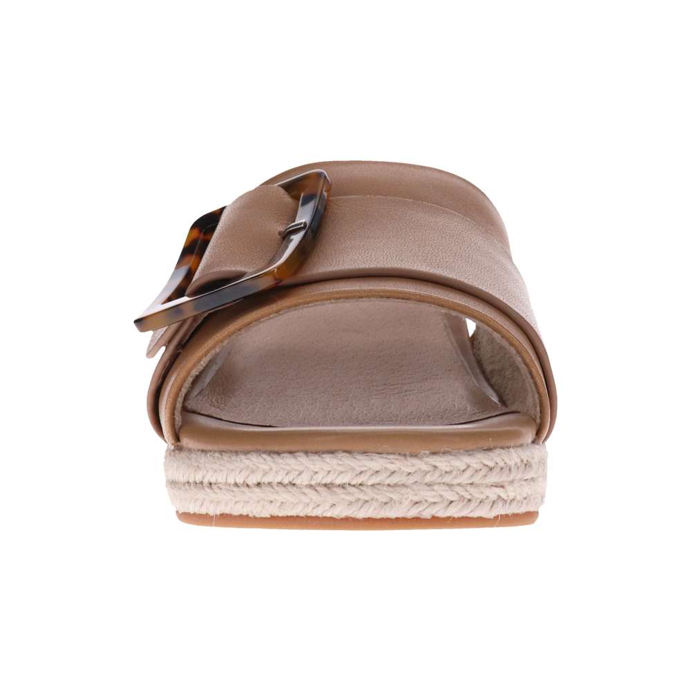 Dove Wedge Sandal - Tan