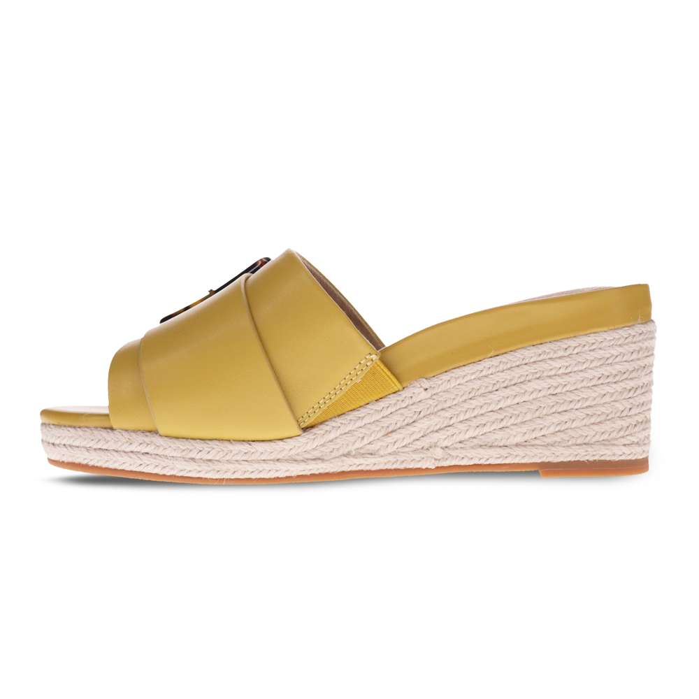 Dove Wedge Sandal - Yellow