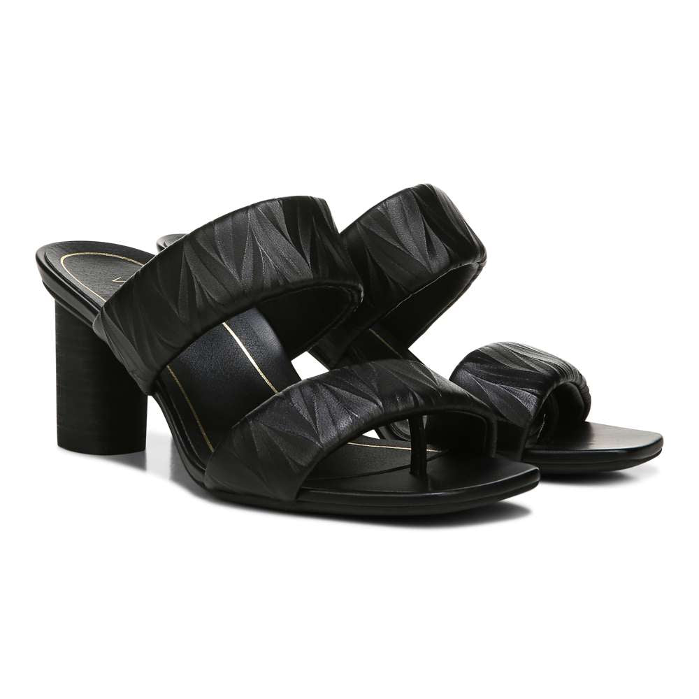 Emaline Heeled Sandal - Black