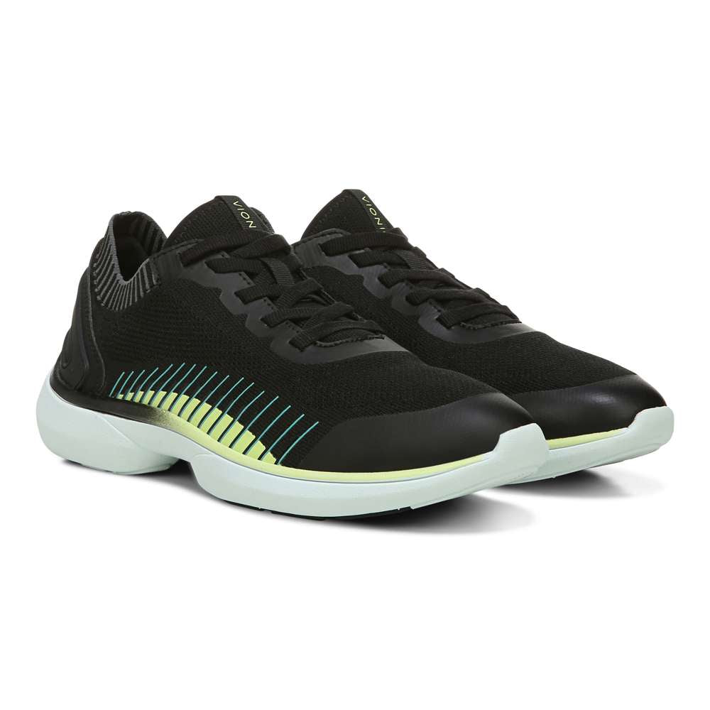Embolden Sneaker - Black/Pale Lime