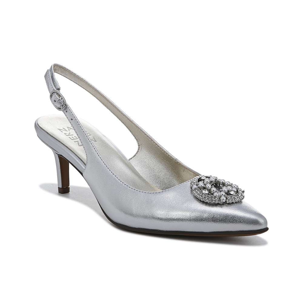 Emily Pump - Silver