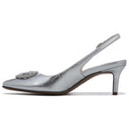 Emily Pump - Silver