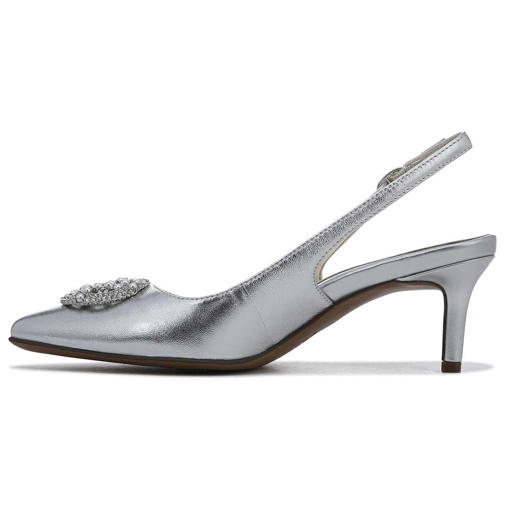 Emily Pump - Silver