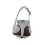 Emily Pump - Silver