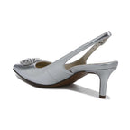 Emily Pump - Silver