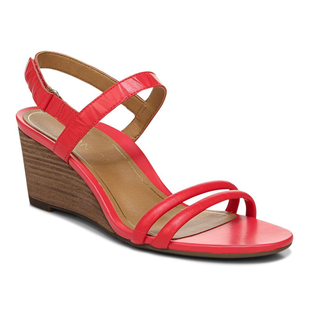 Emmy Wedge Sandal - Poppy