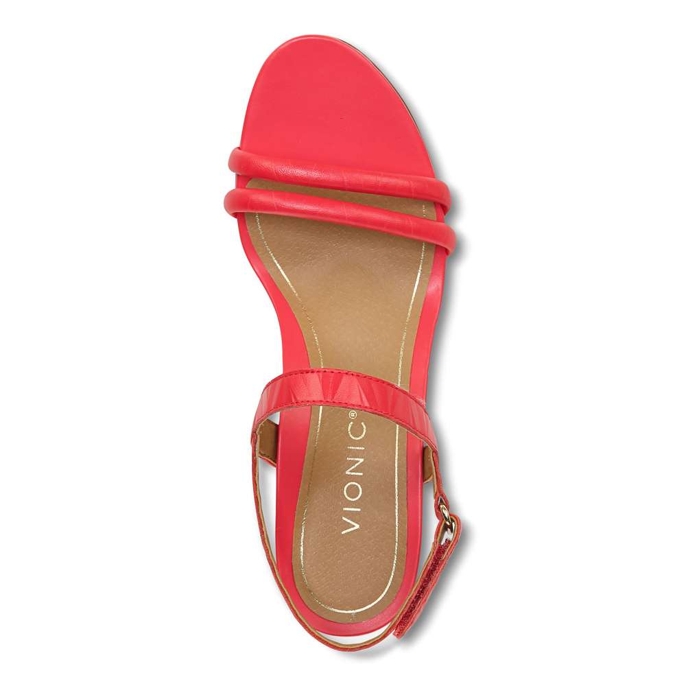 Emmy Wedge Sandal - Poppy