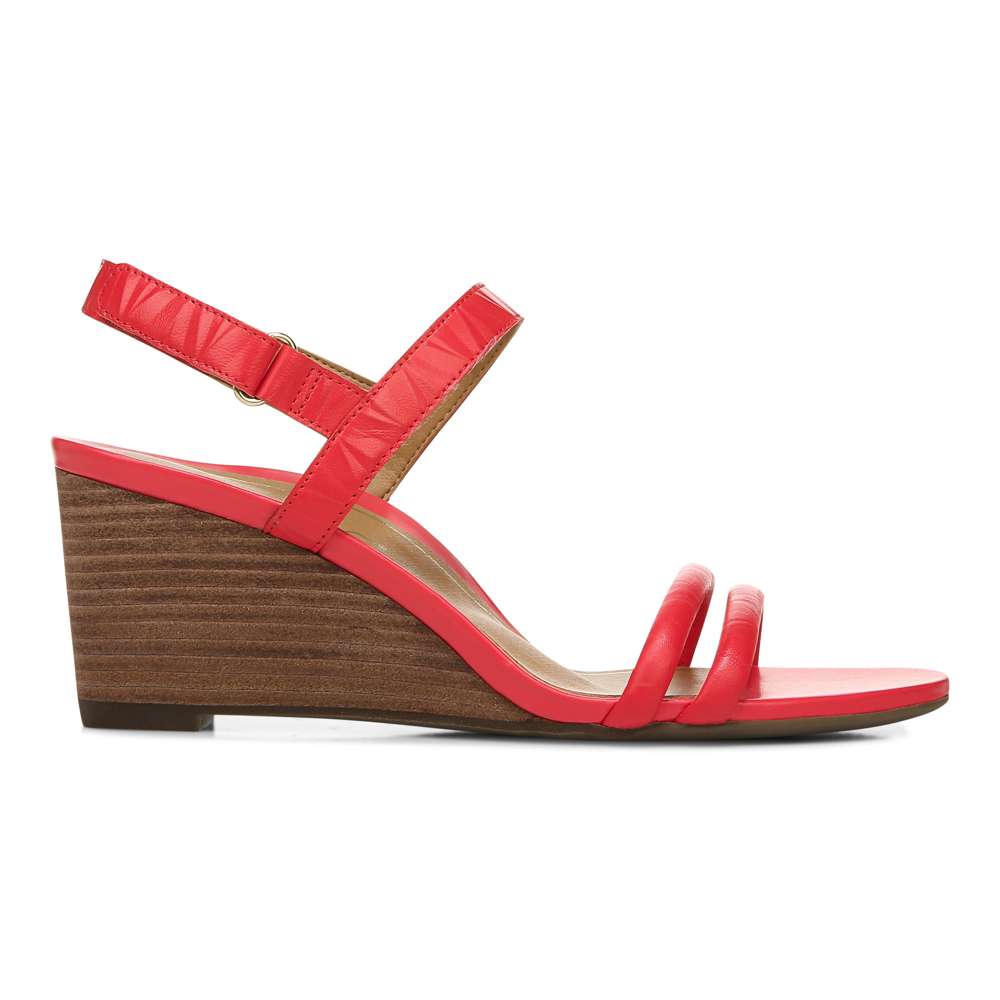 Emmy Wedge Sandal - Poppy