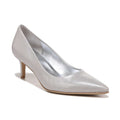 Everly Kitten Heel - Stone Metallic