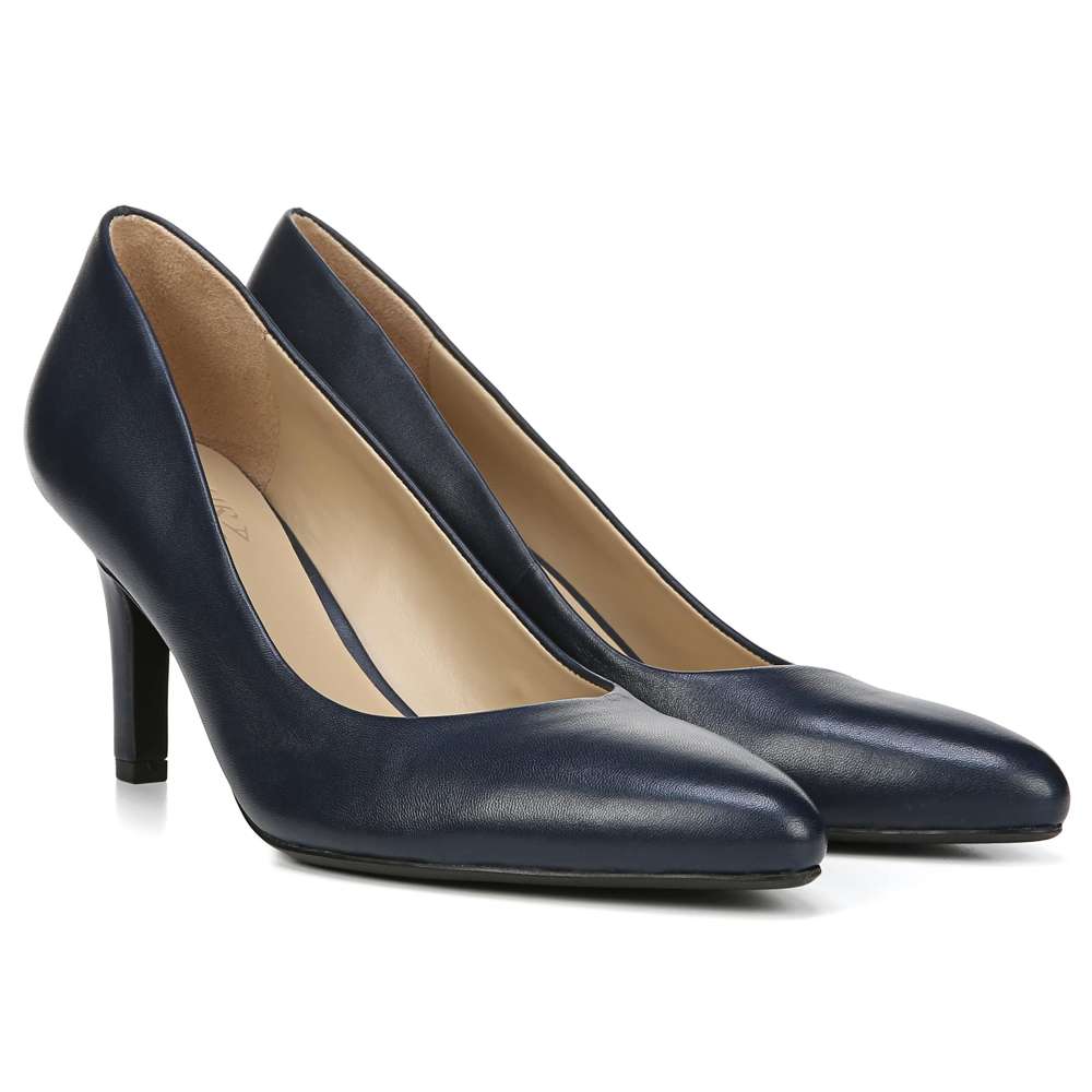 Evie Pump - Elegant Navy