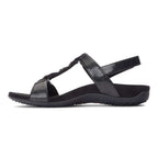 Farra Adjustable Sandal - Black Lizard