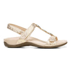 Farra Adjustable Sandal - Blush Snake