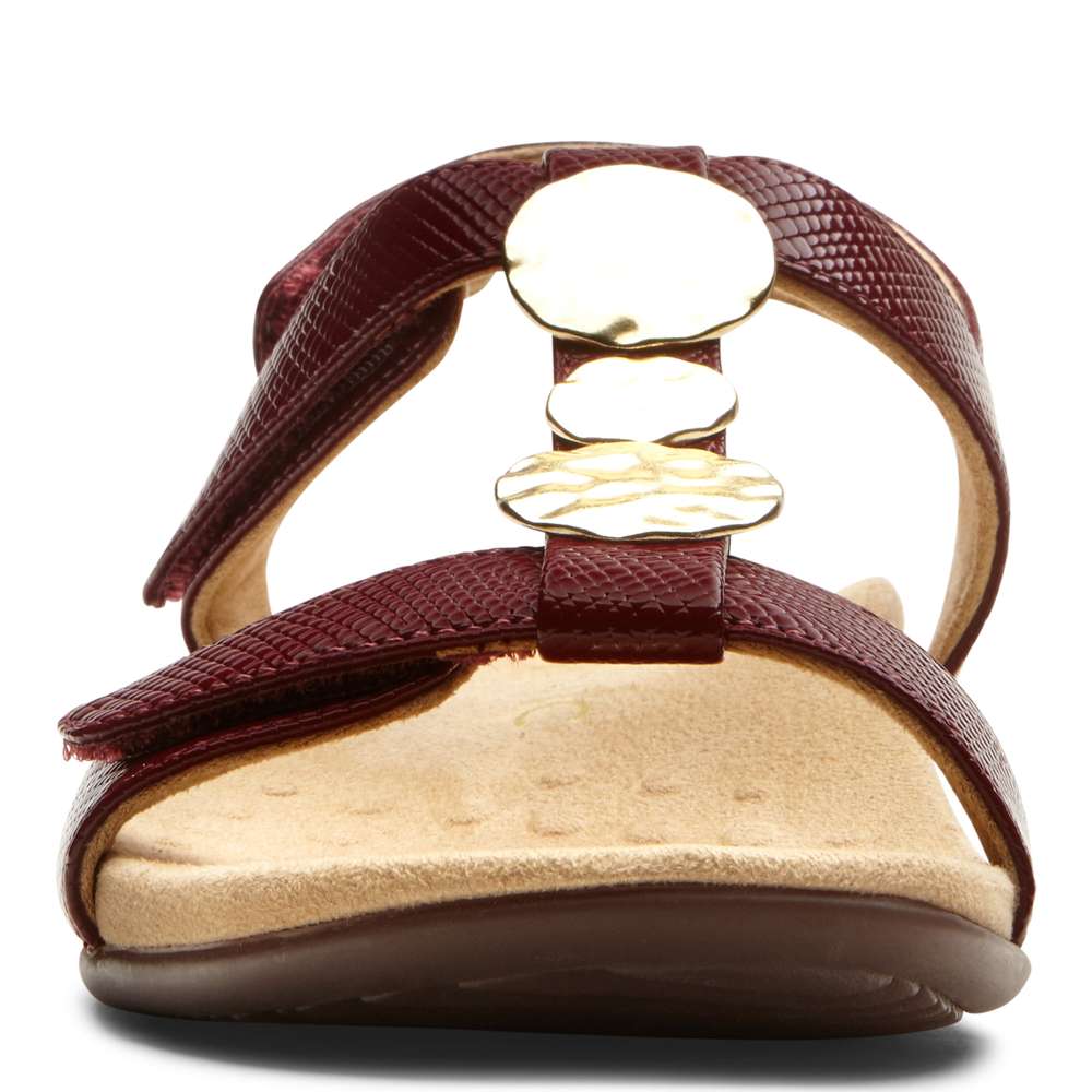 Farra Adjustable Sandal - Fig Lizard