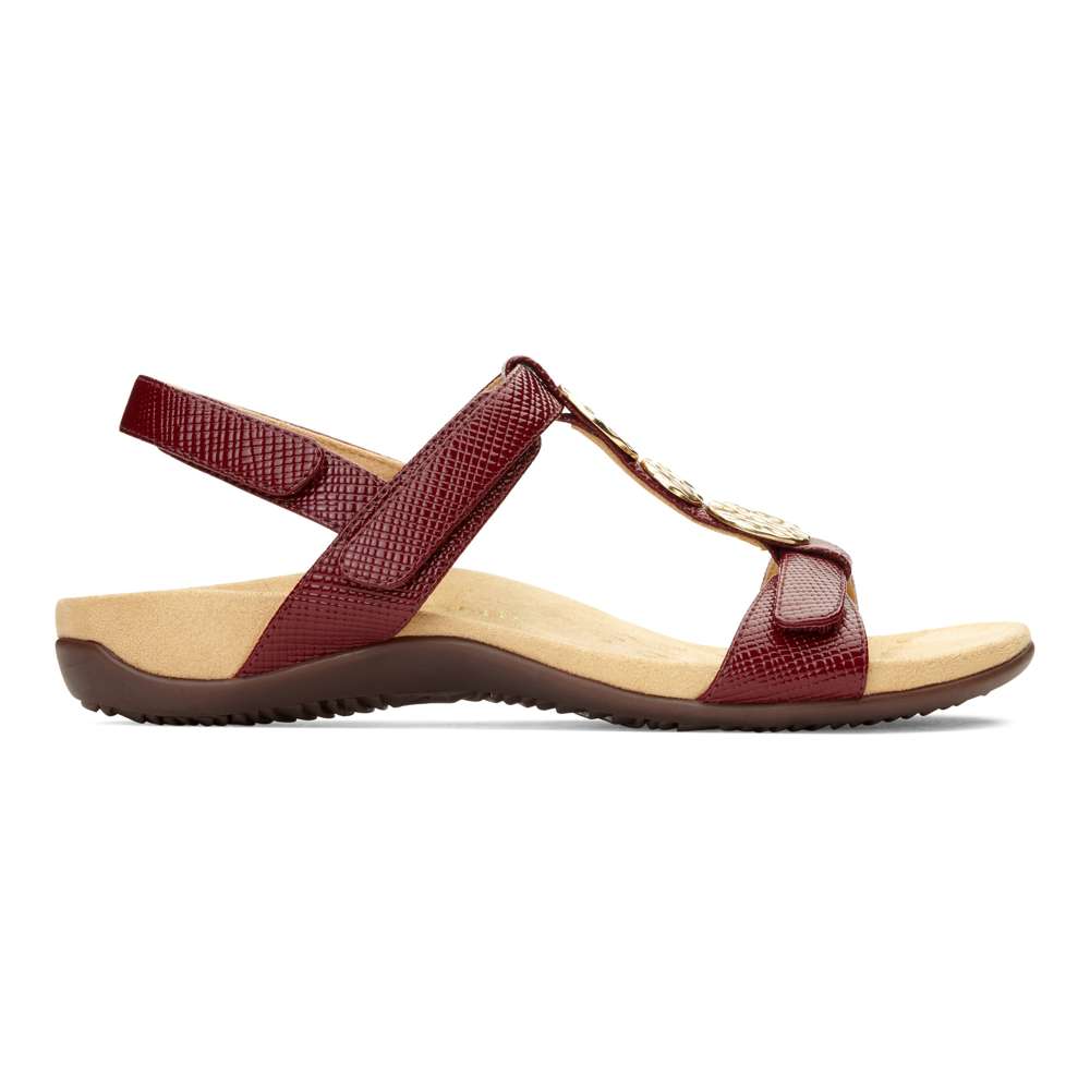 Farra Adjustable Sandal - Fig Lizard