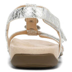 Farra Adjustable Sandal - White Snake