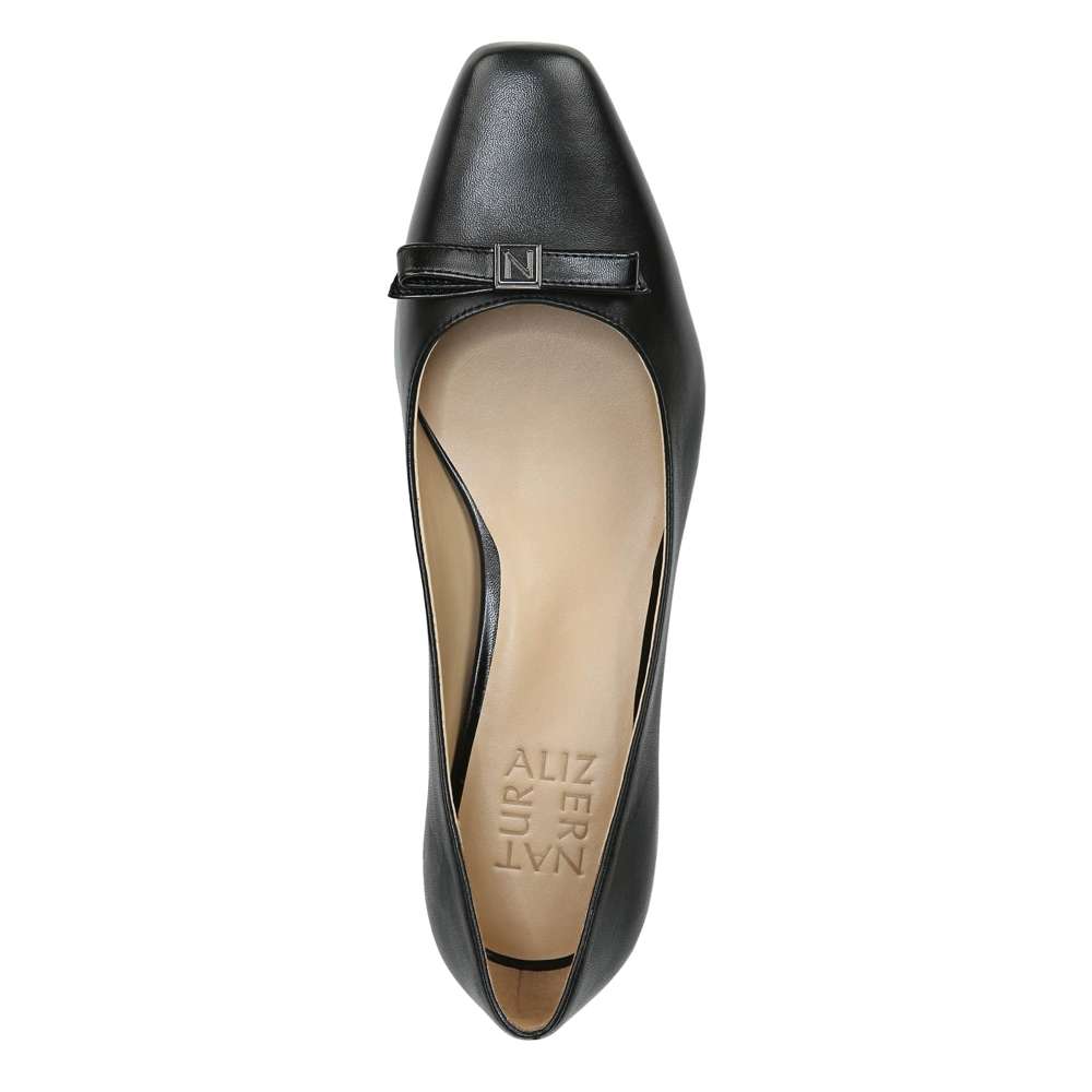 Flavia Block Heel - Black