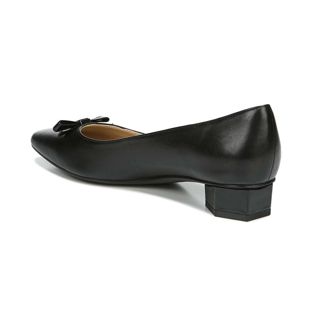 Flavia Block Heel - Black