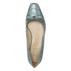 Flavia Block Heel - Dragonfly Croc