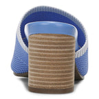 Fleur Heeled Sandal - Azure