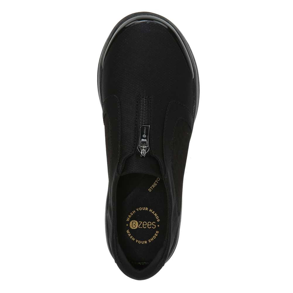 Florence Slip-On Casual Sneaker - Black